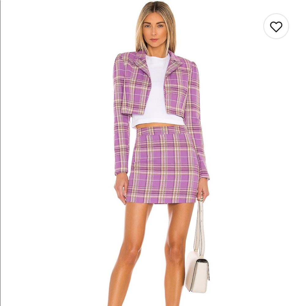 Purple superdown set
